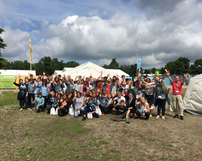 Konfi-Camp in Wittenberg 2017. Foto: privat