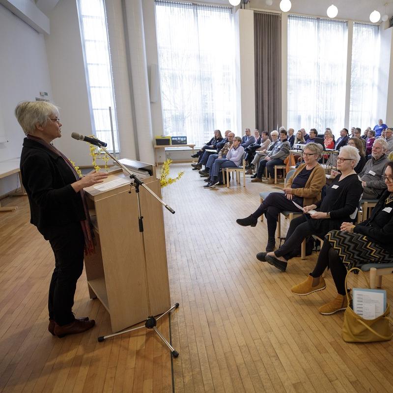 Großes Interesse beim Fachtag „Kirchliche Gebäude 2023 – Räume für morgen“ Foto: Reiner Voß/view