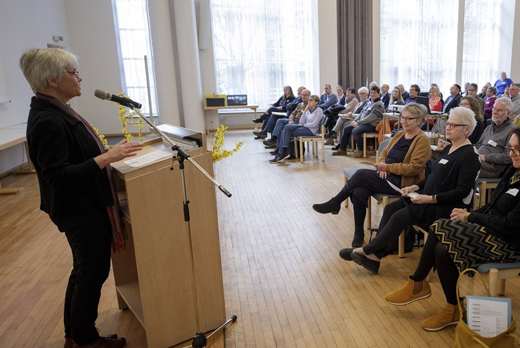 Großes Interesse beim Fachtag „Kirchliche Gebäude 2023 – Räume für morgen“ Foto: Reiner Voß/view