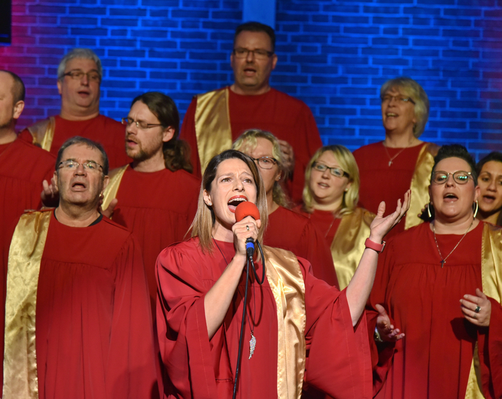 Gospel: Gotteslob mit Power. Foto: Tobias Frick/fundus