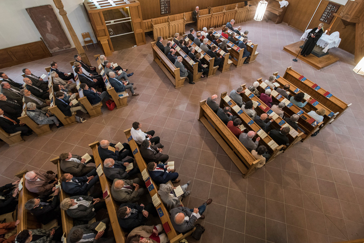 Eröffnungsgottesdienst in der "Unionskirche" in Kaiserslautern.