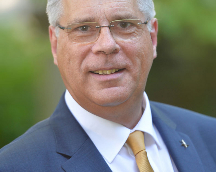Kirchenpräsident Christian Schad. Foto: lk/Rothermel