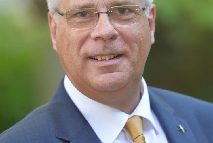 Kirchenpräsident Christian Schad. Foto: lk/Rothermel