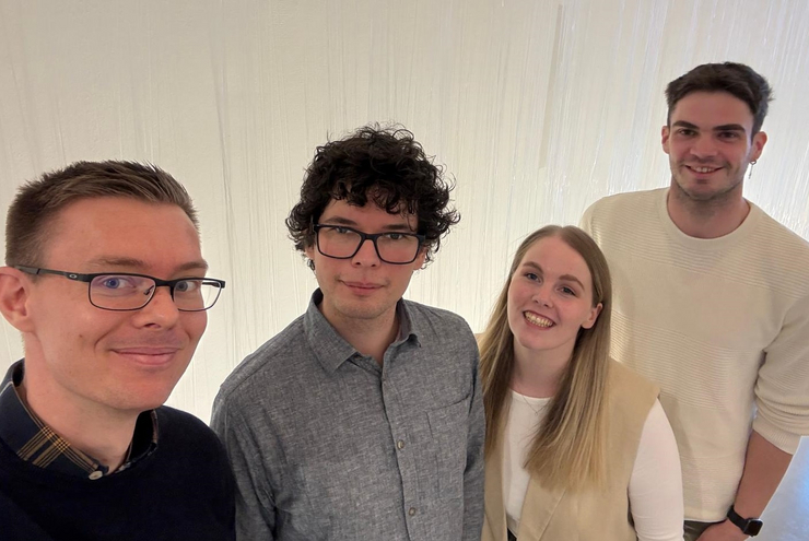 Sebastian Fuchs, Sebastian Kraus, Lisa Sauter, Jonathan Schulze