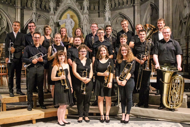 Erfolgreiches Ensemble: Der Jugendposaunenchor Pfalz.