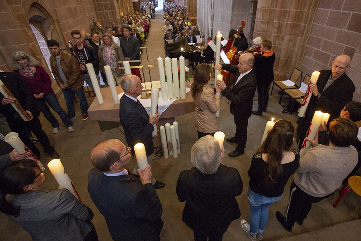 Auch dieses Jahr findet die Eröffnungsandacht in Kaiserslautern in der Stiftskirche statt. Foto: lk/View