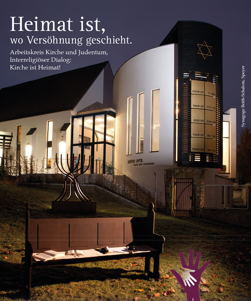 Die Synagoge in Speyer.