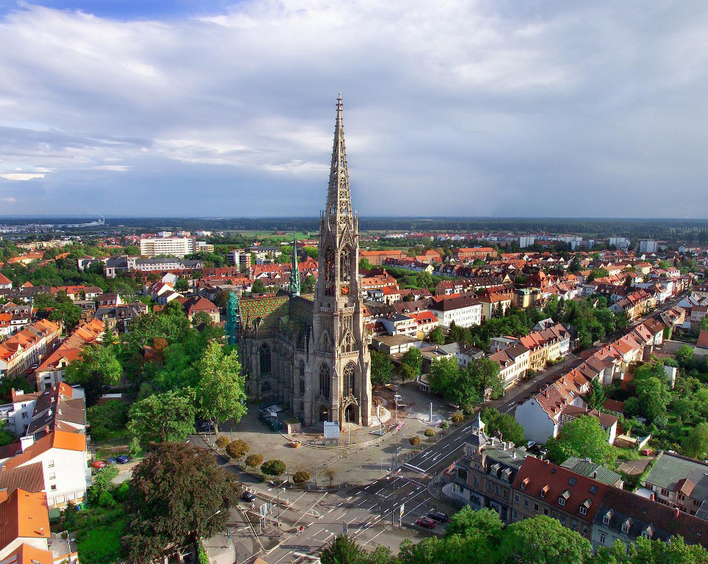 Gedächtniskirche der Protestation zu Speyer. Foto: lk/Landry.