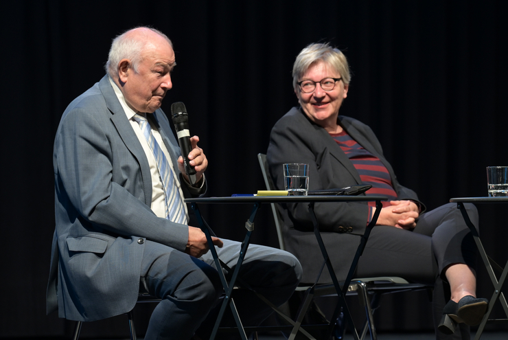 Dorothee Wüst und Günther Beckstein. Foto: Landry