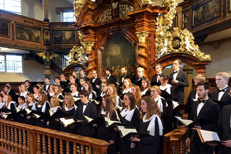 Evangelische Jugendkantorei der Pfalz. Foto: Amt für Kirchenmusik/Landry