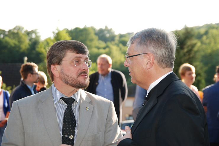 ... und mit Kreisbeigeordnetem Jürgen Conrad.