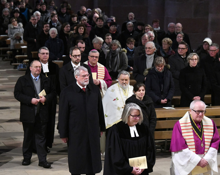 Archivbild: Gottesdienst für die Einheit der Christen 2019. Foto: lk/Landry
