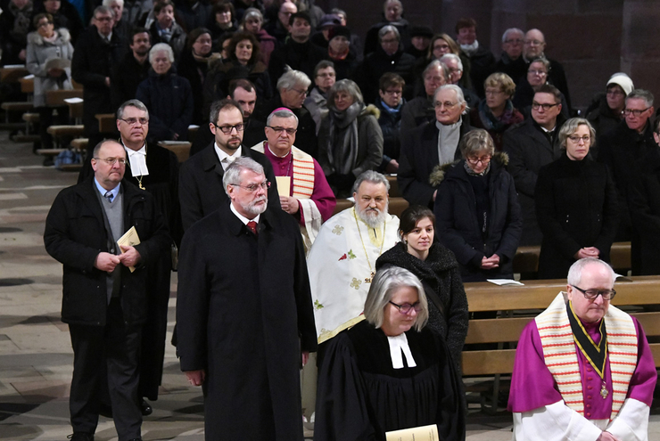 Archivbild: Gottesdienst für die Einheit der Christen 2019. Foto: lk/Landry