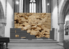 Fotomontage der Installation in der Landauer Stiftskirche. Foto: privat