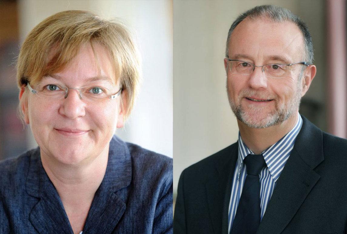 Verabschiedung und Einführung: Michael Gärtner und Dorothee Wüst.