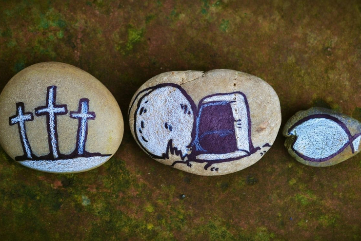 Ob Podcast, Spazier-Gottesdienst oder Abendmahl "to go": Ostern wird im Lockdown kreativ gefeiert.