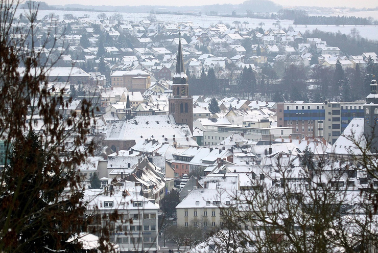 Auch schlecht zu beheizen: Alexanderskirche Zweibrücken. Foto: Steinmetz