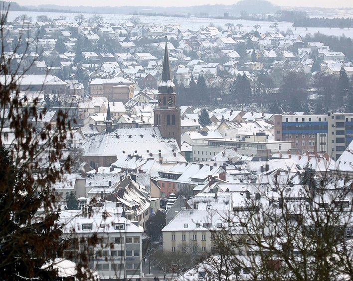 Auch schlecht zu beheizen: Alexanderskirche Zweibrücken. Foto: Steinmetz