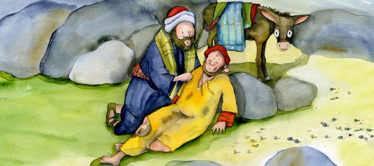 Der barmherzige Samariter. Verlag Don Bosco. Der barmherzige Samariter. Verlag Don Bosco.