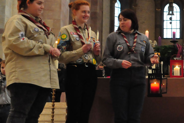 Aussendungsfeier 2016. Foto: vcp