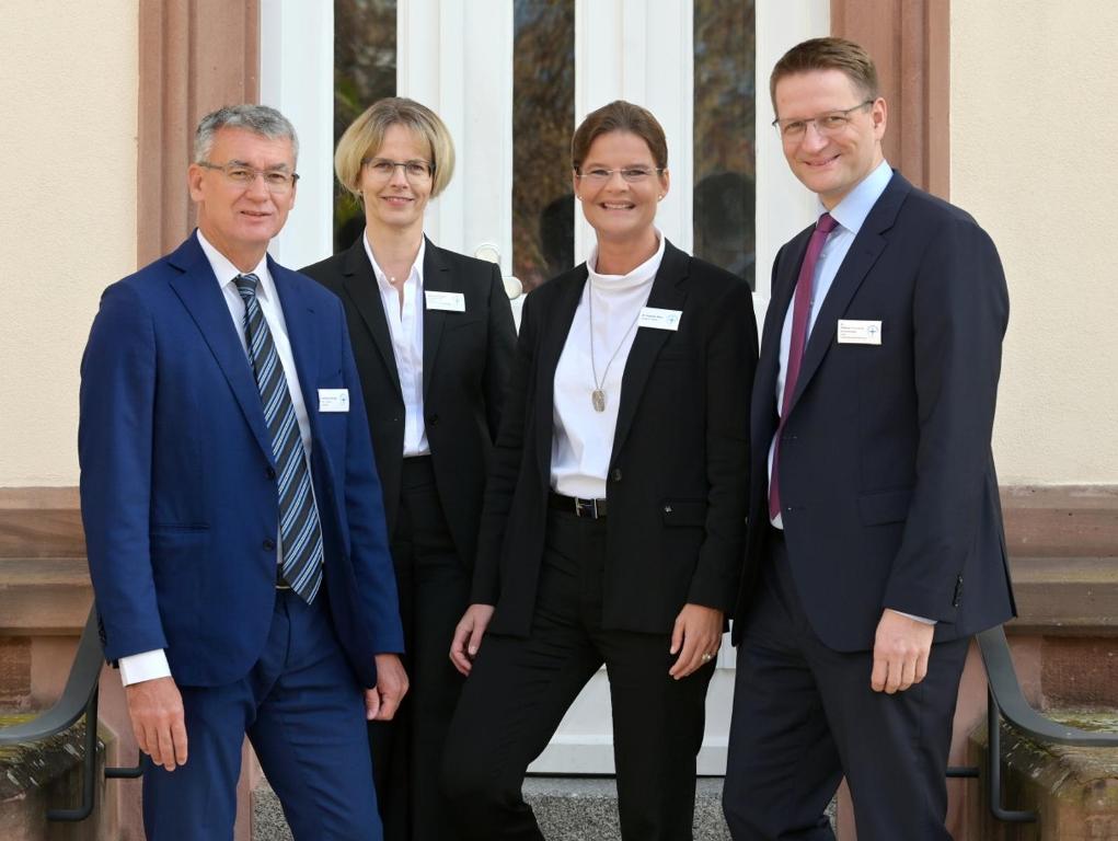 Neuer Vorstand ab Oktober 2020 (v.l.n.r.): Burger, Pfeuffer, Wien, Kauderer.