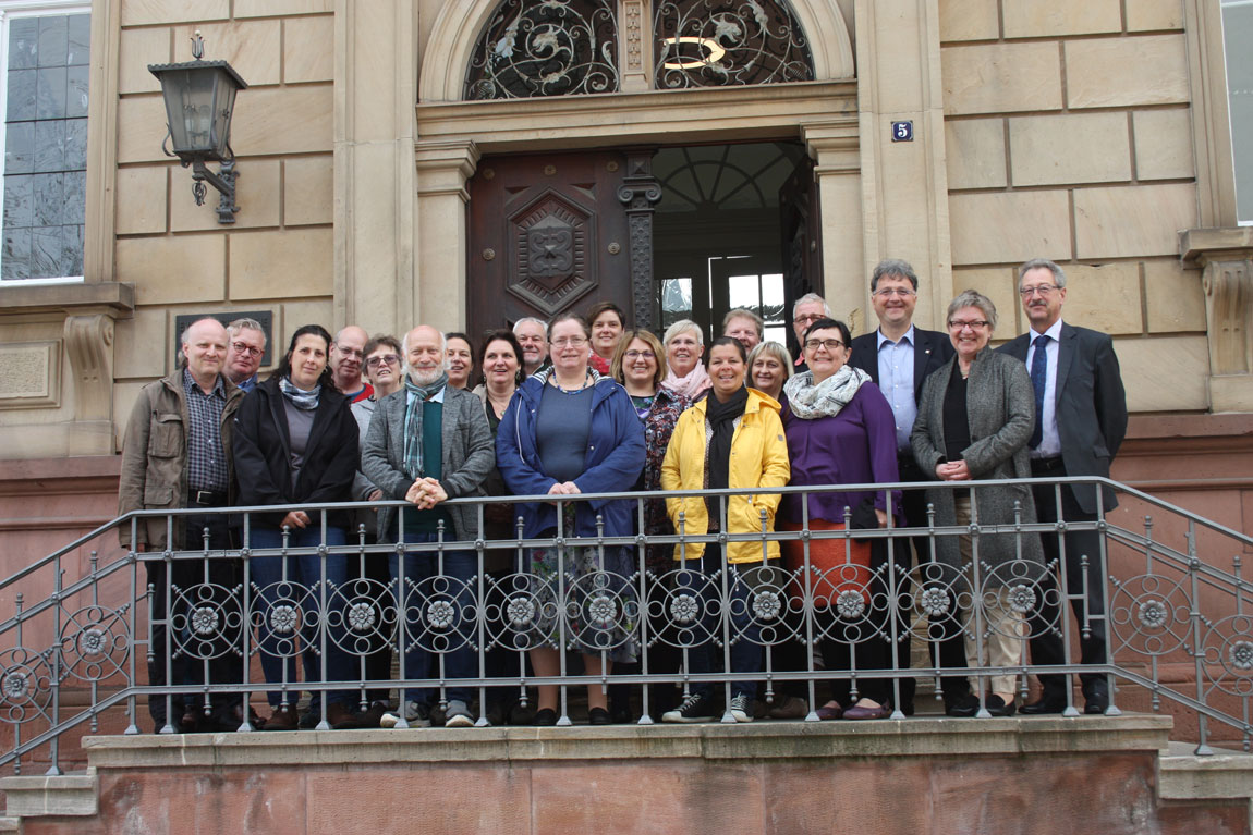 Evangelische Religionspädagogen aus Österreich zu Besuch im Landeskirchenrat. 