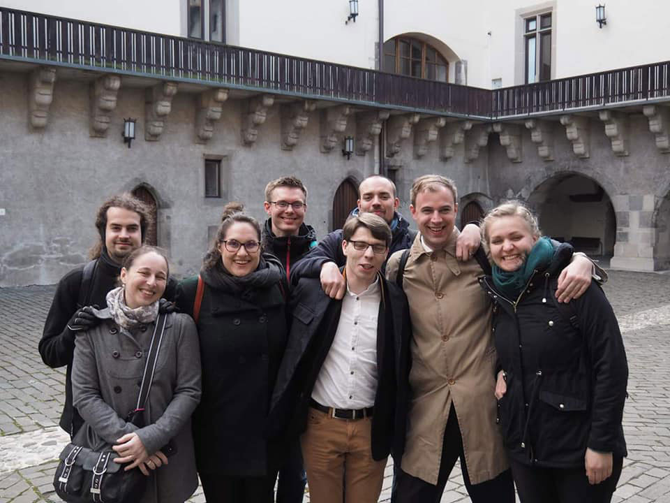 Pfälzer Theologiestudierende auf Studienreise in der Slowakei. Foto: privat