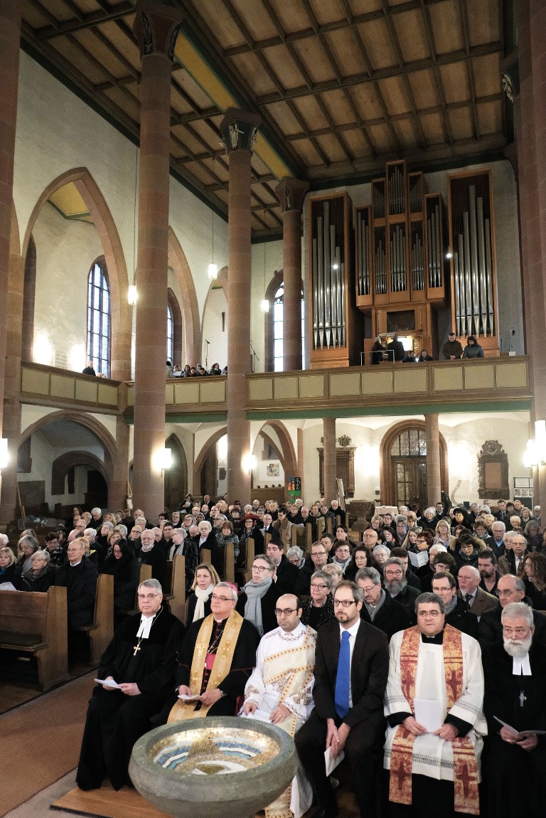 Eröffnung der Gebetswoche in der Zweibrücker Alexanderskirche.