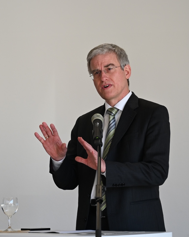Michael German, Professor für Staatskirchenrecht von der Universität Halle-Wittenberg.