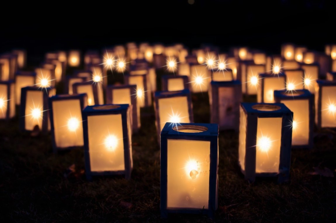 Ein Trost in der Trauer: Jede Kerze wird beim World Candle Lightning für ein verstorbenes Kind entzündet.