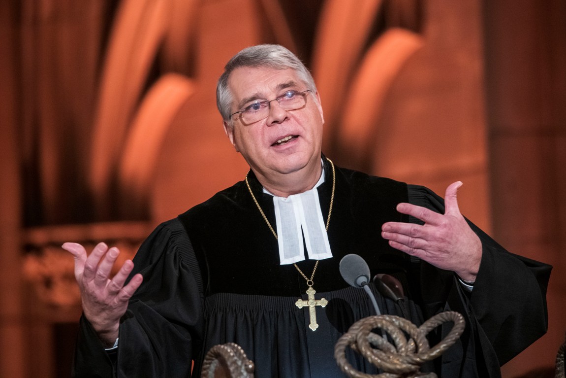 Begeisterter Prediger geht in den Ruhestand: Kirchenpräsident Christian Schad.