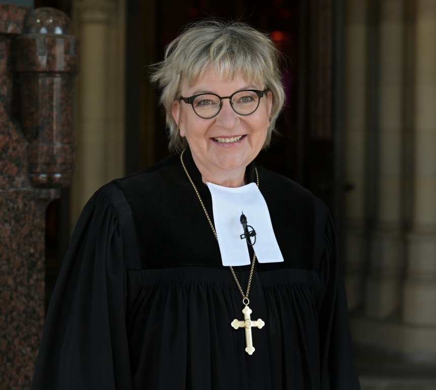 Dorothee Wüst ist als neue Präsidentin der Evangelischen Kirche der Pfalz eingeführt.