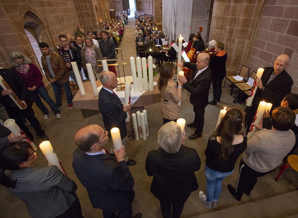 Auch dieses Jahr findet die Eröffnungsandacht in Kaiserslautern in der Stiftskirche statt. Foto: lk/View