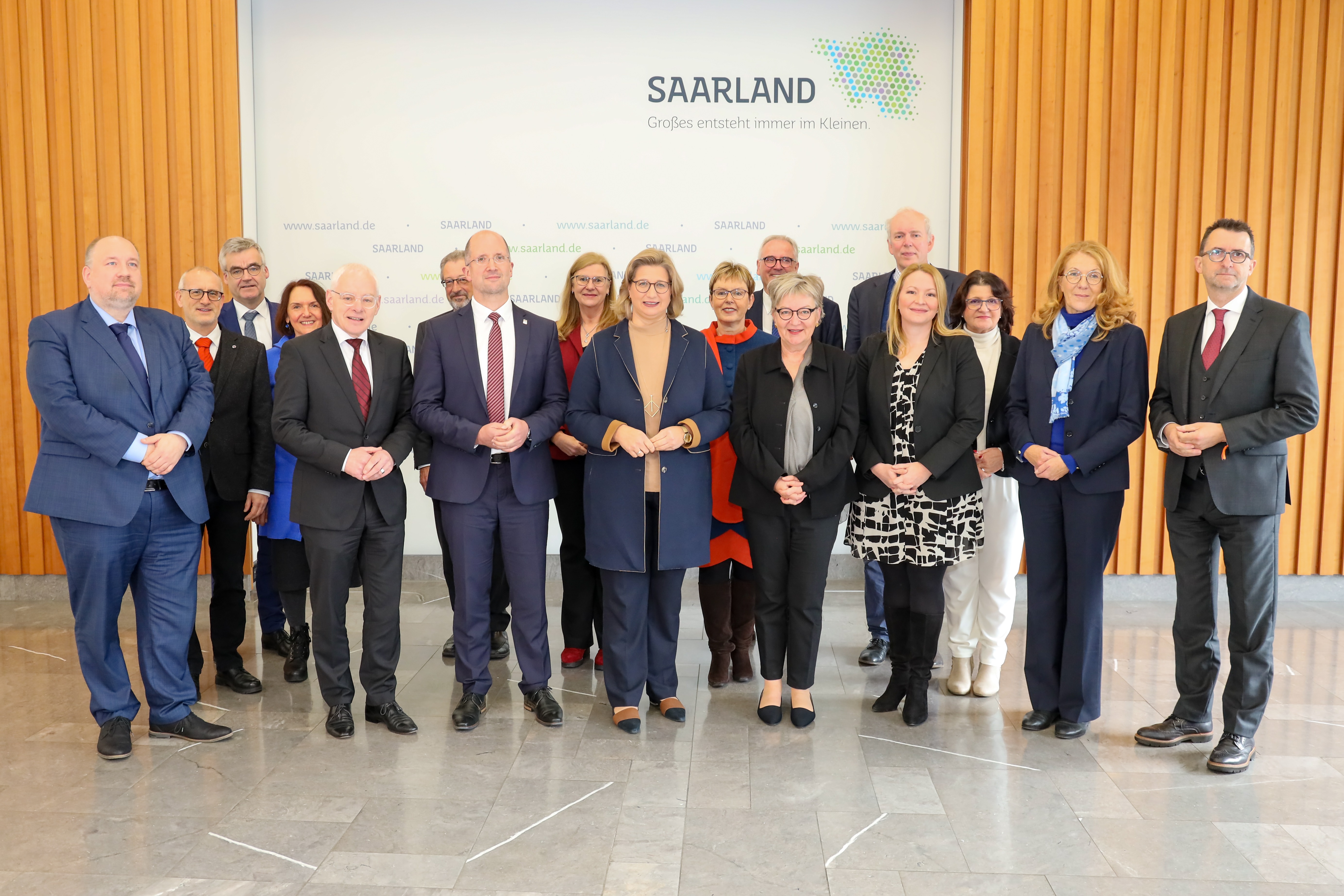 stehen zusammen: Kirche und Politik im Saarland, (Foto: Staatskanzlei Saarland)