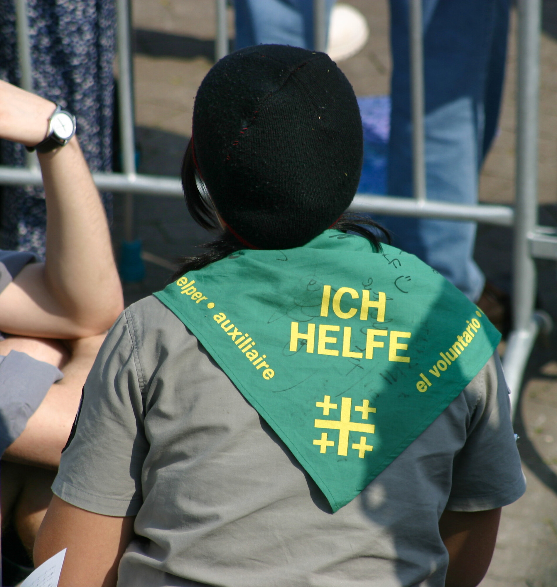 Freiwillige Helfer sind das Rückgrat des Kirchentags. Foto: Fundus/Hans-Georg Vorndran