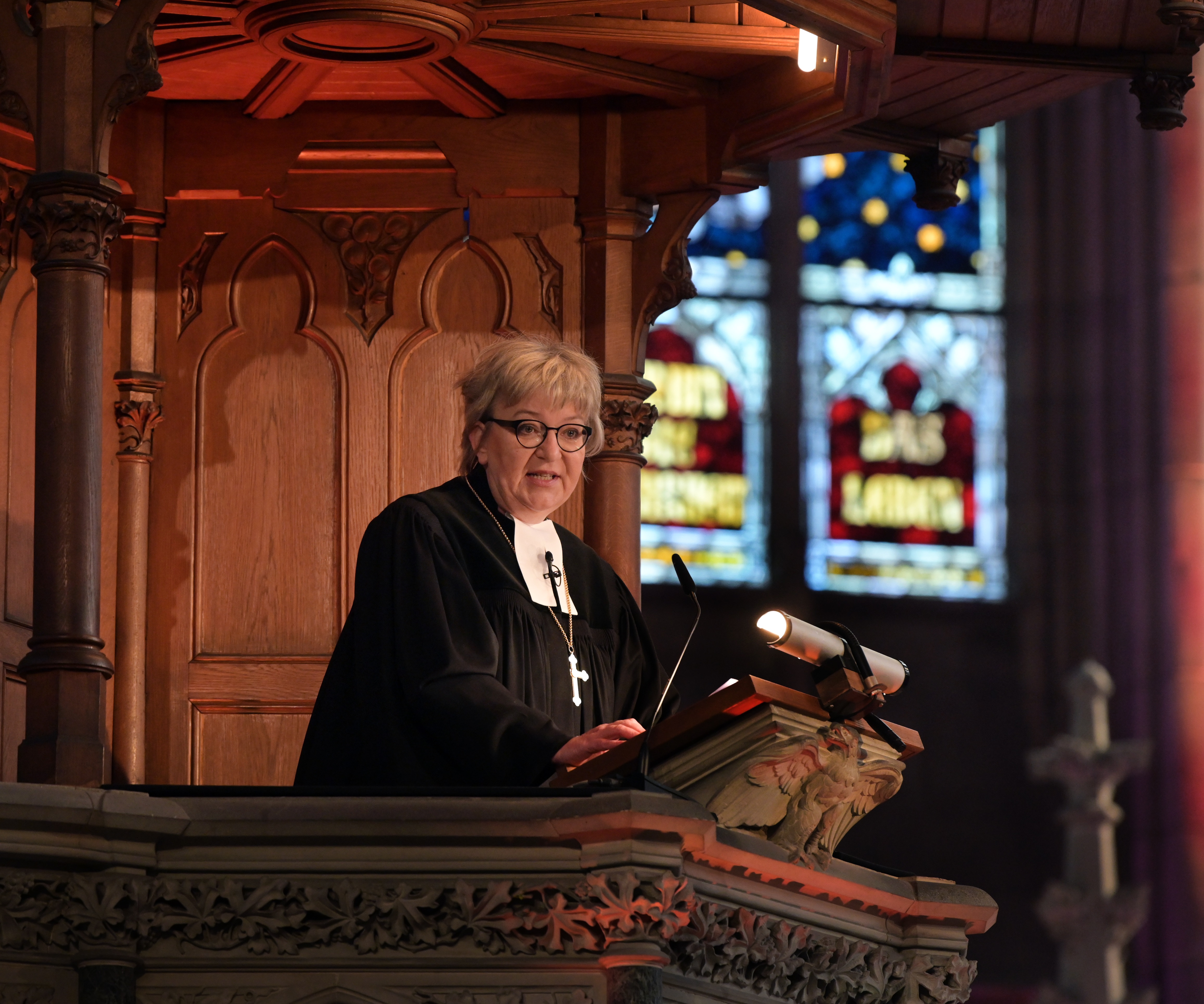Kirchenpräsidentin Dorothee Wüst. Foto: lk/Landry