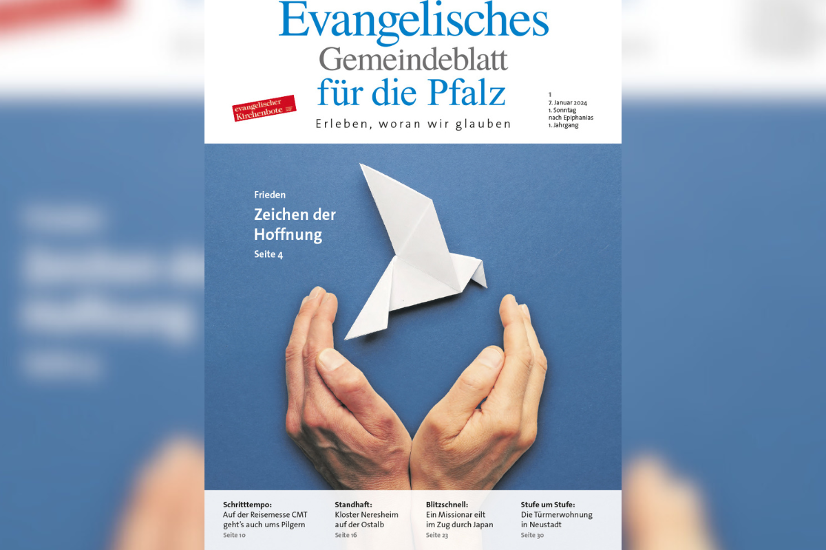 Die Titelseite der neuen Kirchenzeitung