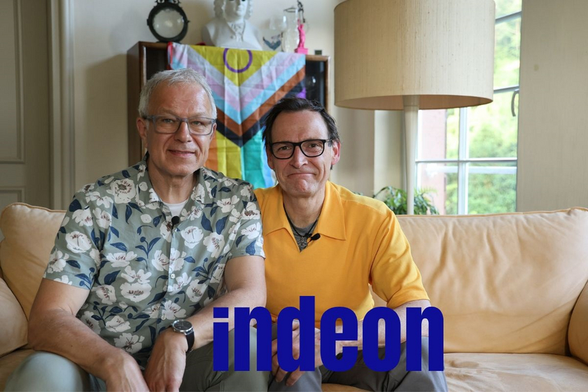 Glückliches Paar: Die Pfarrer Peter Annweiler und Johnanes Giel (von links). Foto: Florian Riesterer