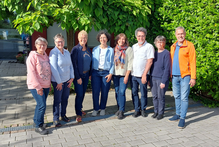Unterwegs mit Herz, Gottes Geist und Sinn: Die neuen Pilgerbegleiter*innen. Foto: pv/Formella
