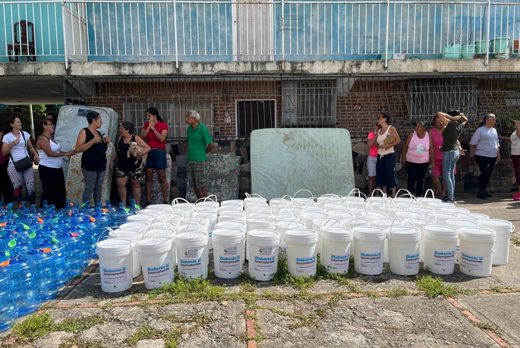Soforthilfemaßnahmen der Diakonie Katastrophenhilfe in Venezuela