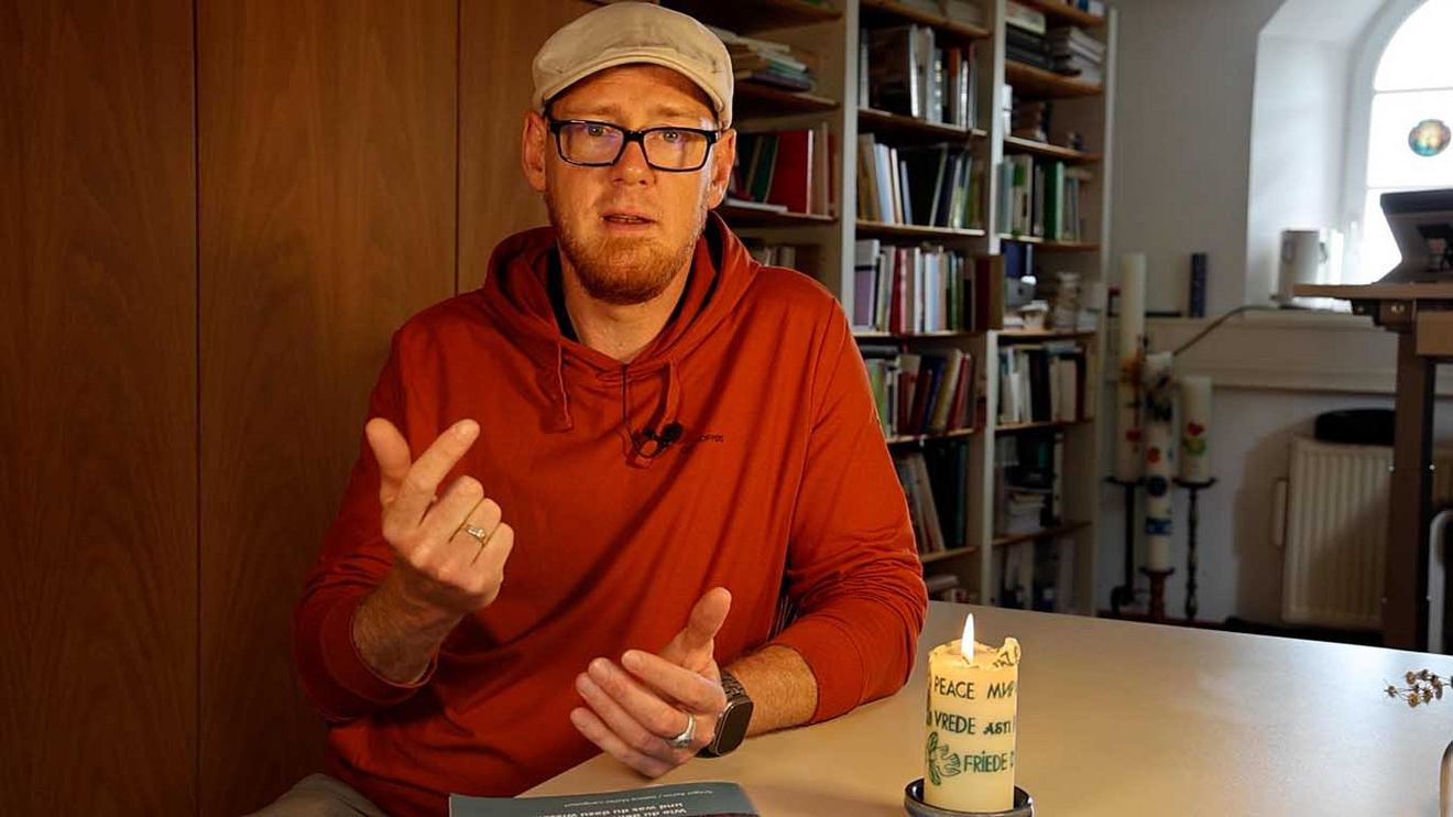 Gregor Rehm, Beauftragter für Friedensfragen der Evangelischen Kirche der Pfalz. Foto: lk/Riesterer