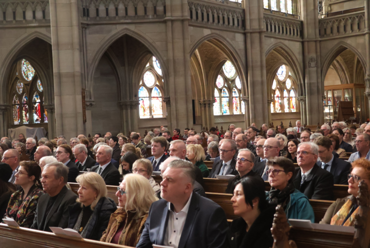 Festgottesdienst zur Verabschiedung von Karin Kessel und Einführung ihrer Nachfolgerin als Oberkirchenrätin Juliane Danz. Foto: lk/Krümpelmann