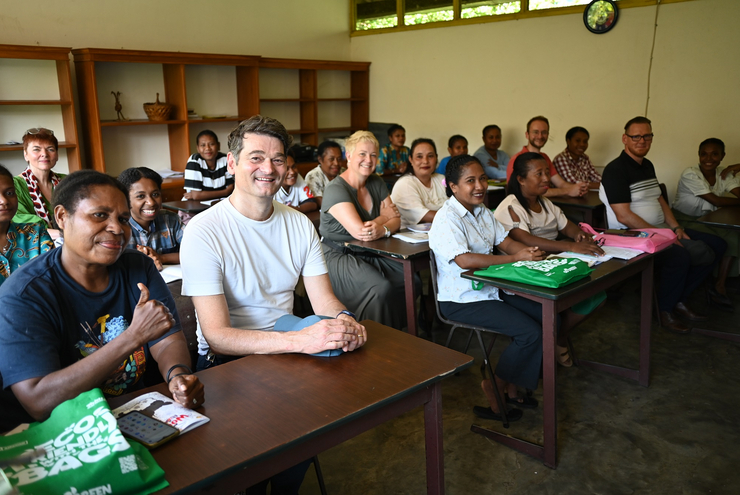 Papua - Jayapura: Besuch des Frauenbildungszentrums P3W. Foto: Corinna Waltz