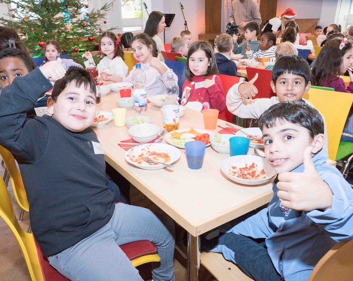 Kindervesperkirche 2025. Foto: Prot. Dekanat Ludwigshafen/Wagner