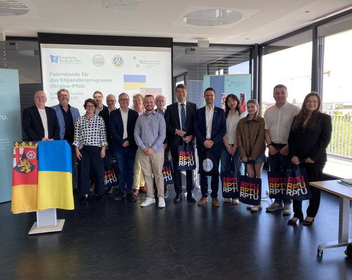 Seit mehr als drei Jahrzehnten verbindet ein besonderes Austauschprogramm Studierende aus der Ukraine mit der Universität in Landau. Foto: Anne Hofmann