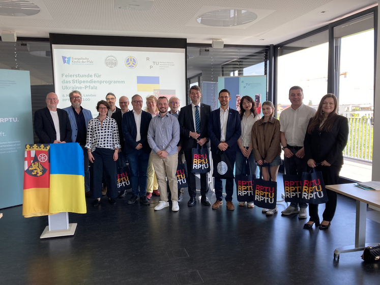 Seit mehr als drei Jahrzehnten verbindet ein besonderes Austauschprogramm Studierende aus der Ukraine mit der Universität in Landau. Foto: Anne Hofmann