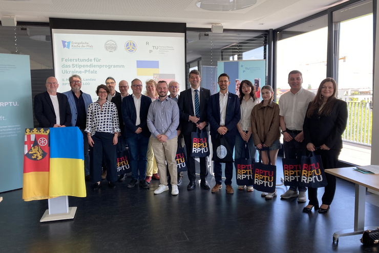 Seit mehr als drei Jahrzehnten verbindet ein besonderes Austauschprogramm Studierende aus der Ukraine mit der Universität in Landau. Foto: Anne Hofmann